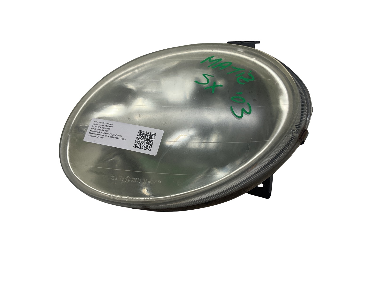 Proiettore Sinistro 96507855 Usato