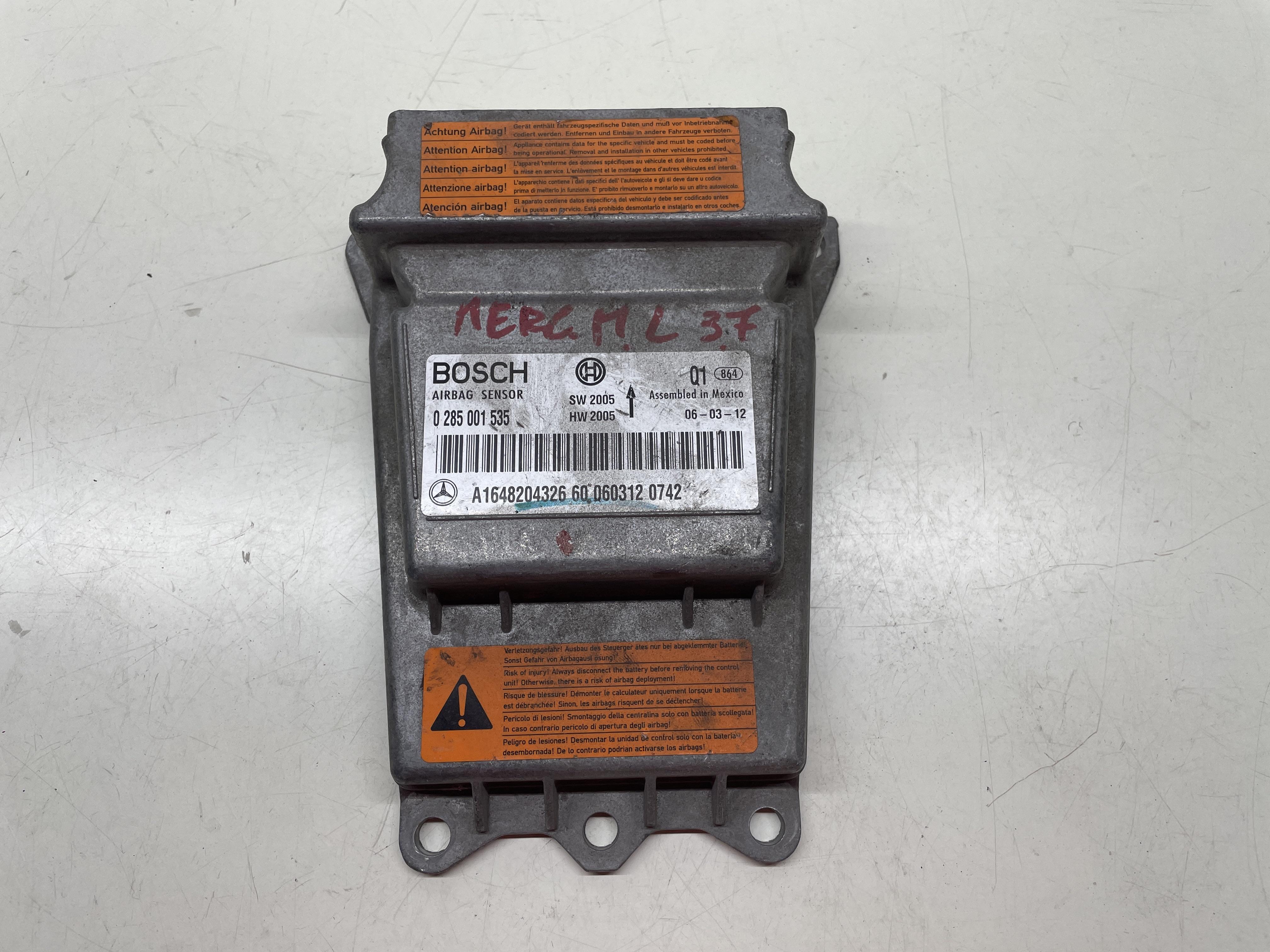 Centralina Comando Airbag Usato