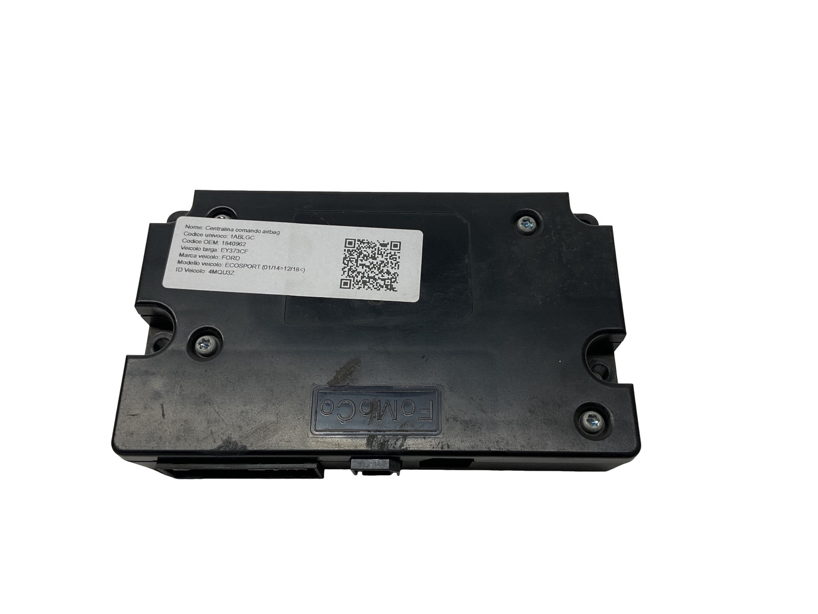 Centralina Comando Airbag (Fomoco) 1840962 GJV1D Usato
