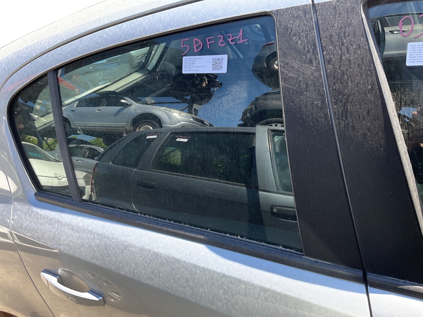 Scendente Porta Post. Destro 13188527 Usato