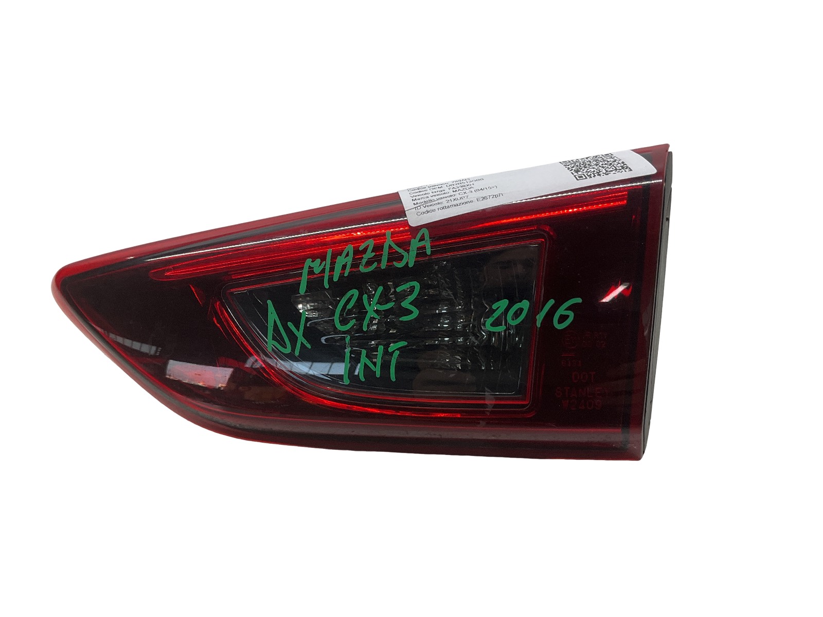 Fanale Post. Parte Int. Destro (Stanley Mazda) DB2R513G0B W2409 Usato