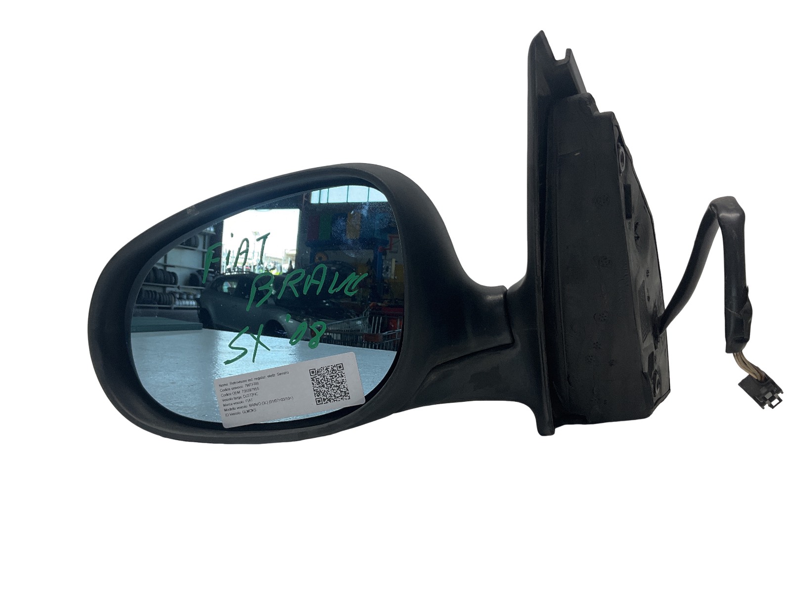 Retrovisore Est. Regolaz. Elettr. Sinistro 735597955 Usato