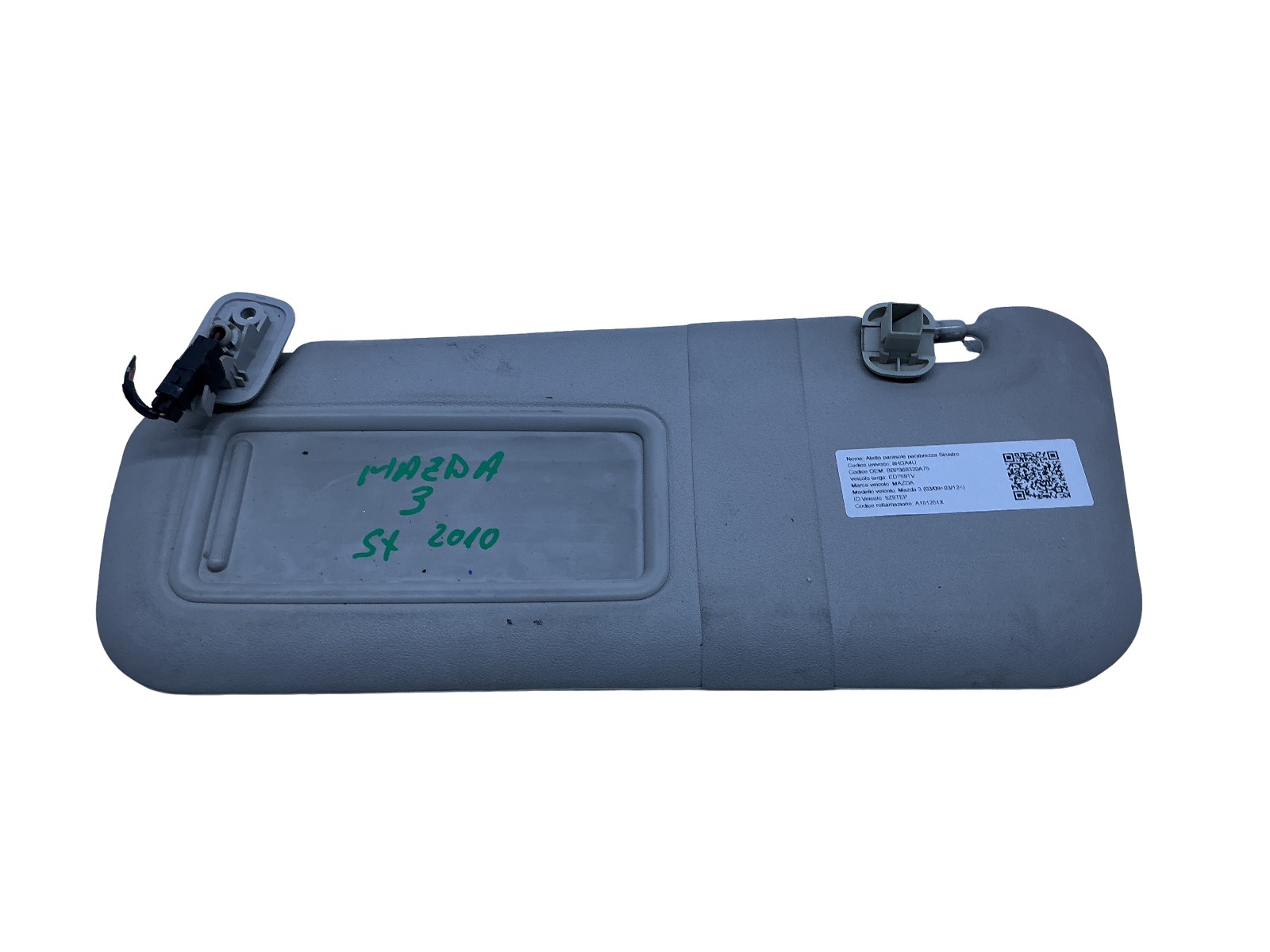 Aletta Parasole Parabrezza Sinistro BBP369320A75 Usato