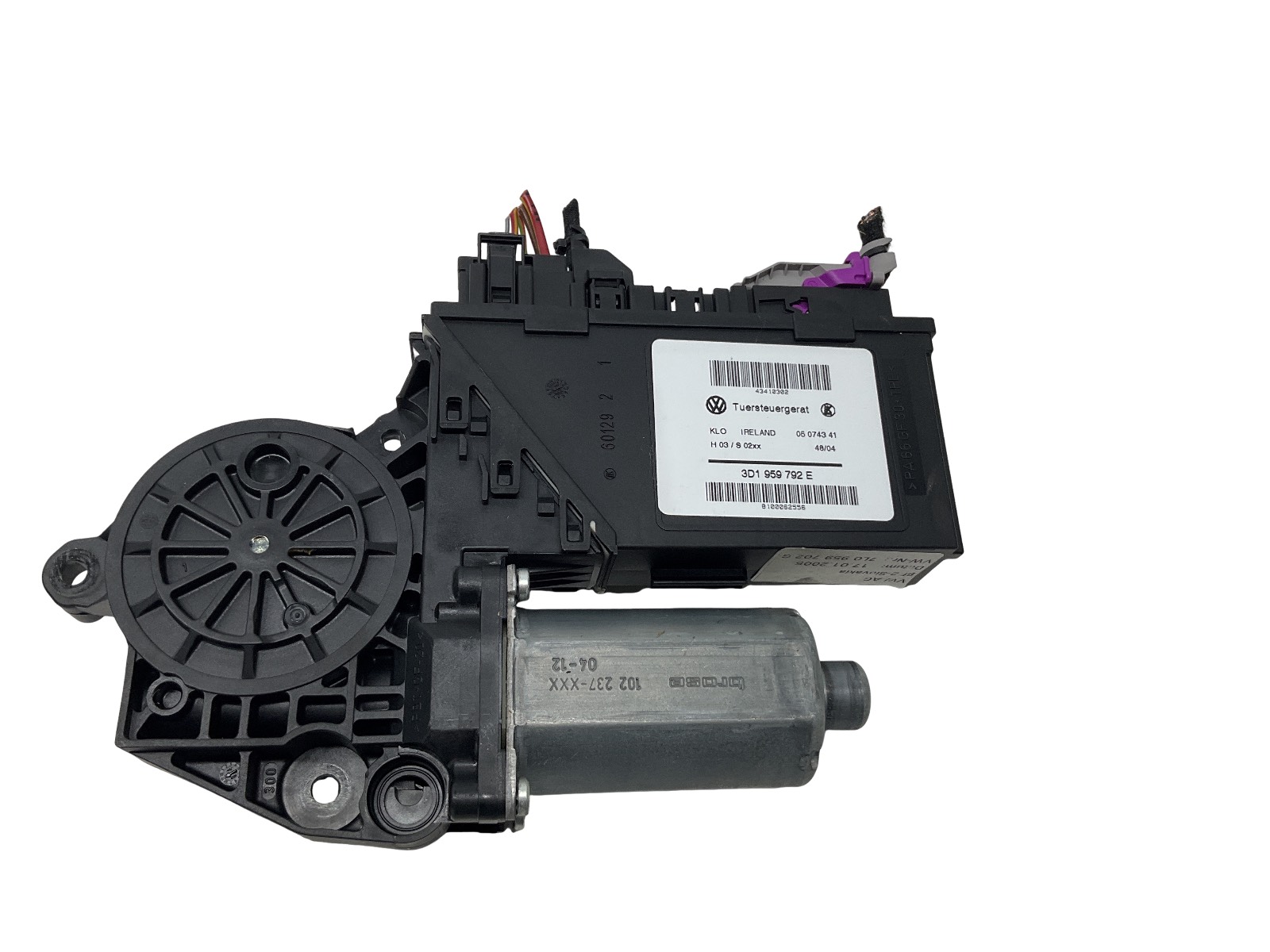 Motorino Alzacristallo Porta Ant. Destro (Vw Bosch Vw Ag) 7L0959702H0LN 0130821765 Usato