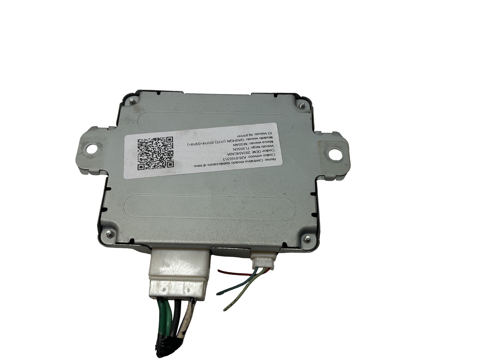 Centralina Modulo Stabilizzatore Di Tensione (Nissan Panasonic) 292A54EA0A EUV9NS019AB Usato