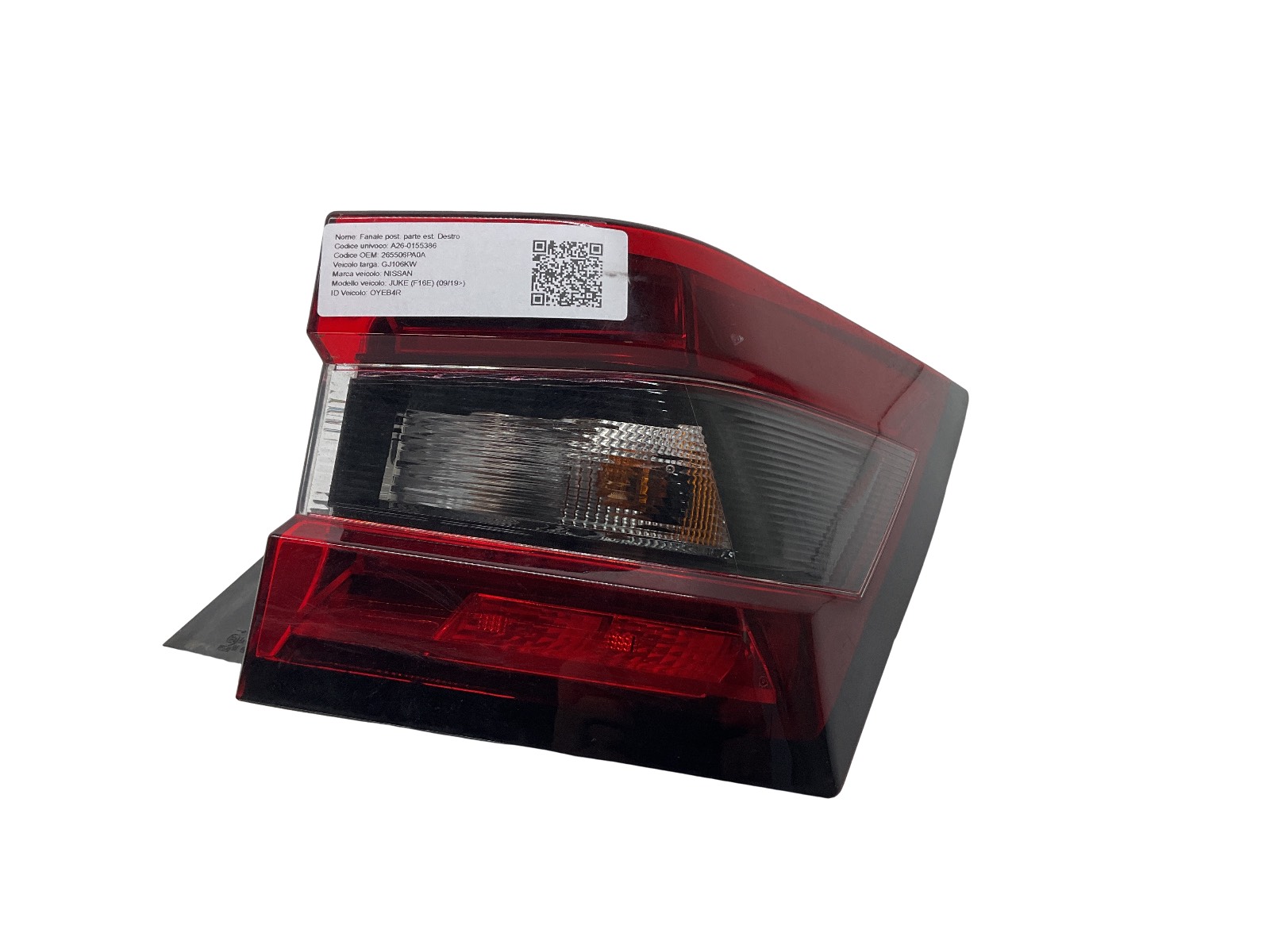 Fanale Post. Parte Est. Destro (Nissan) 265506PA0A 231.389-02R Usato