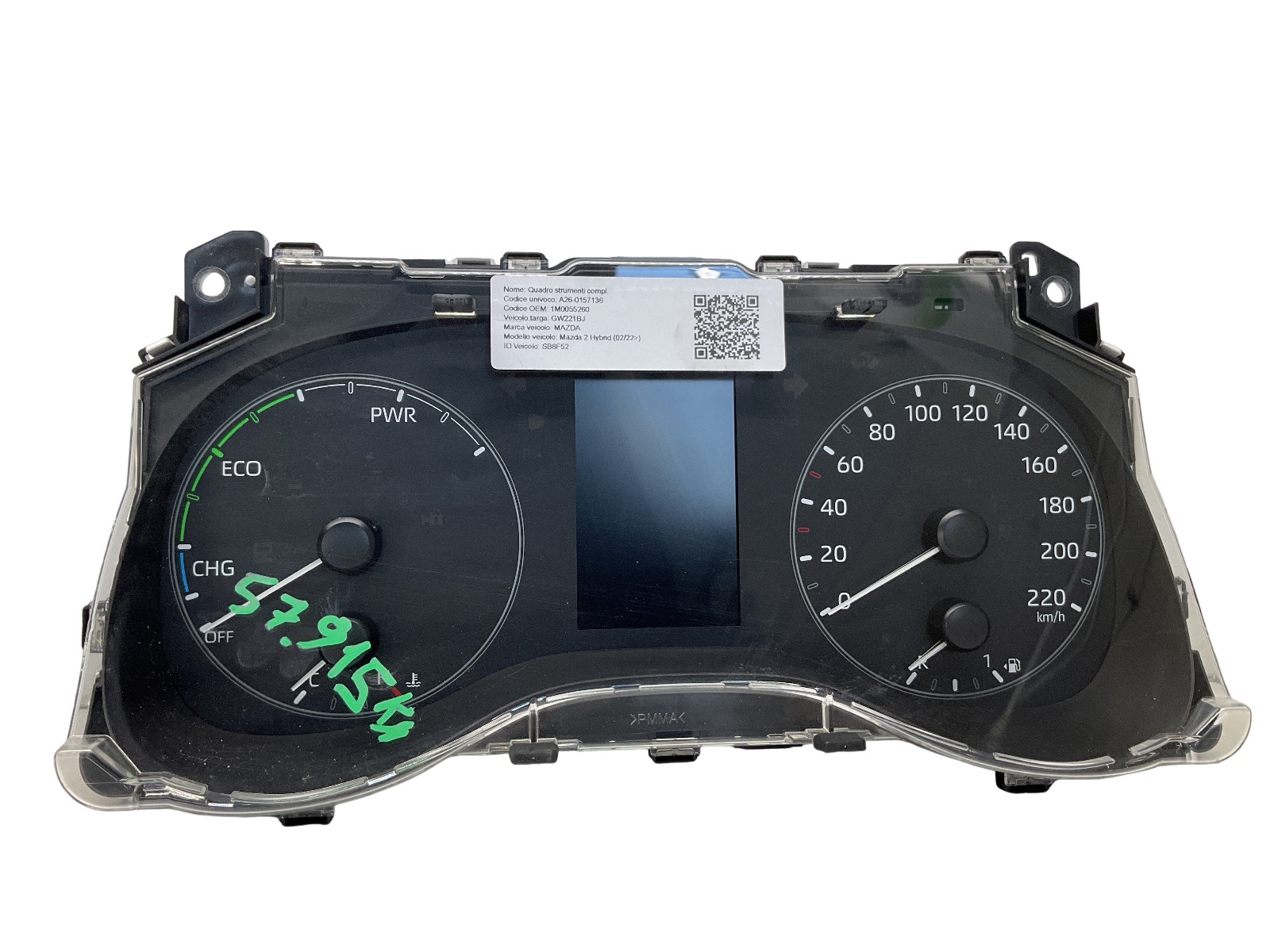 Quadro Strumenti Compl. (Mazda Toyota Denso) 1M0055260 MB257640-6680 Usato