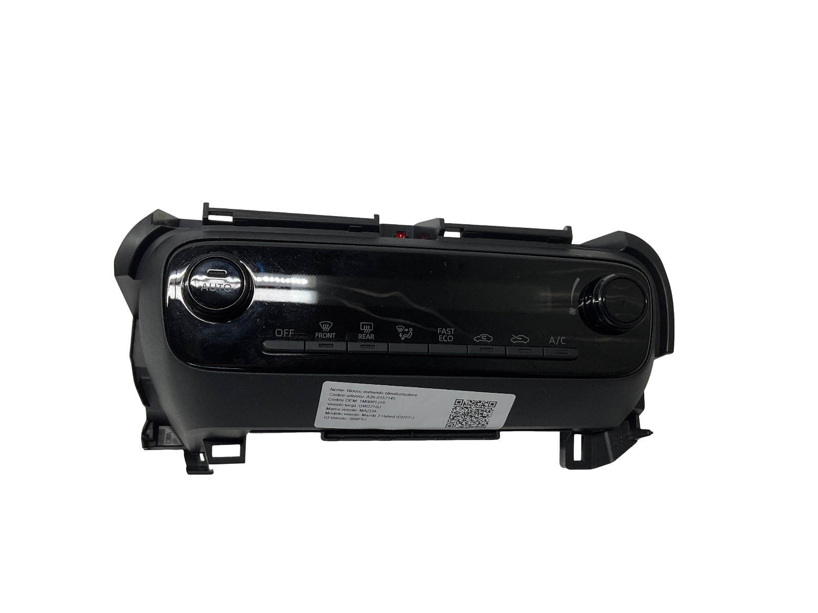 Blocco Comando Climatizzazione (Mazda Toyota) 1M0061J18 75K702 Usato