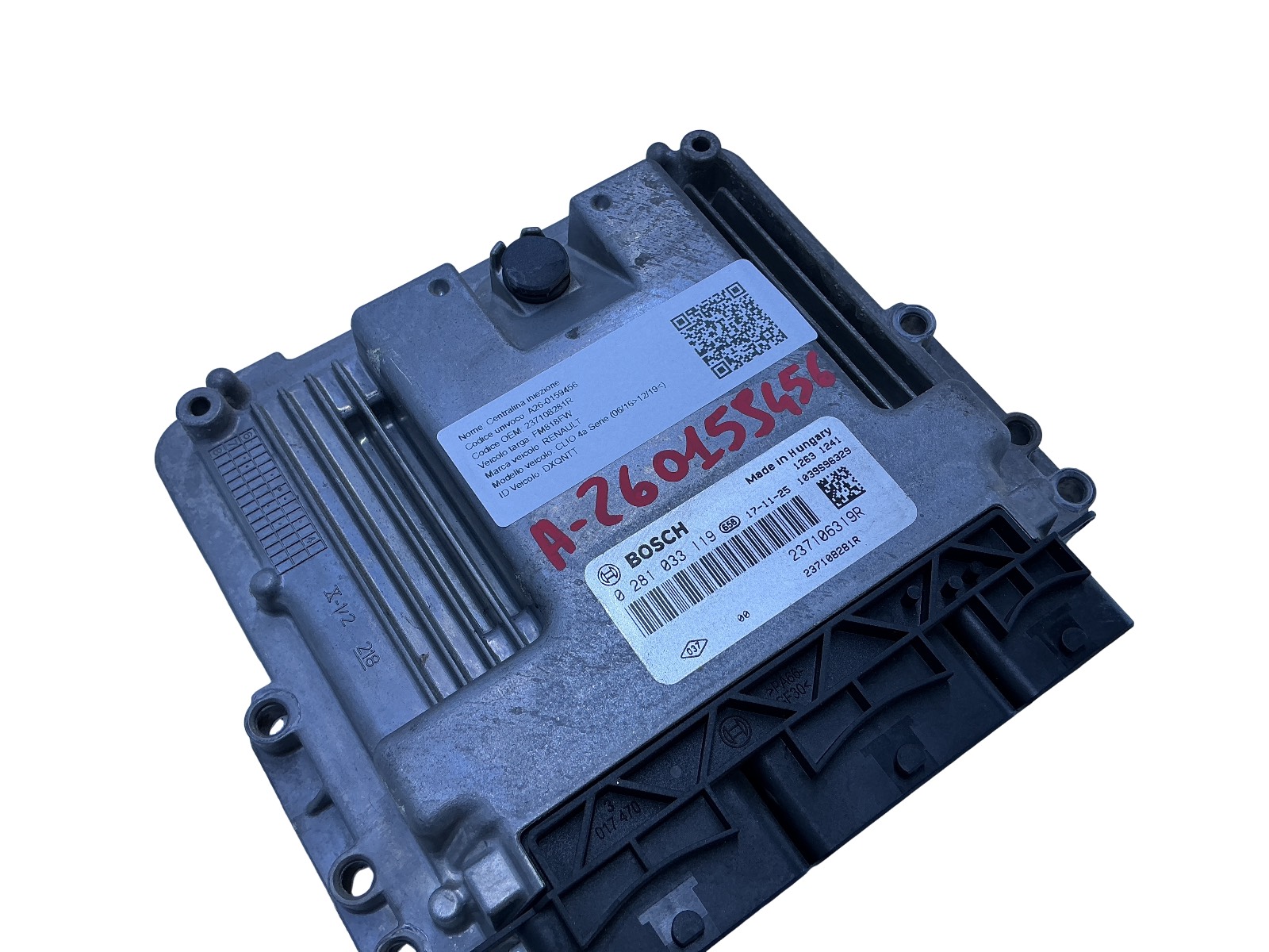 Centralina Iniezione (Bosch) 237108281R 0281033119 Usato