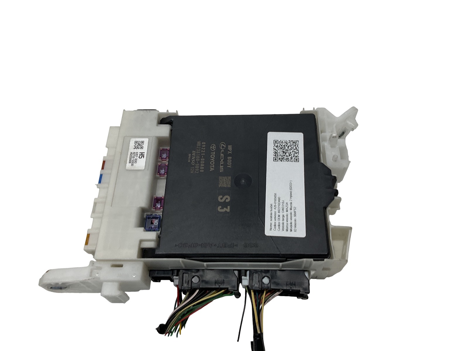 Scatola Fusibili (Denso Toyota Lexus) 892210DA80 MB238100-9092 Usato