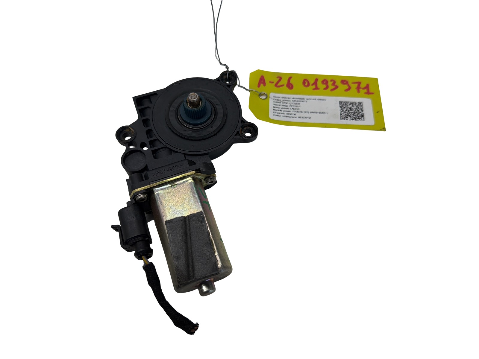 Motorino Alzacristallo Porta Ant. Sinistro (Gate Lames) 71732831 51.002.603 Usato