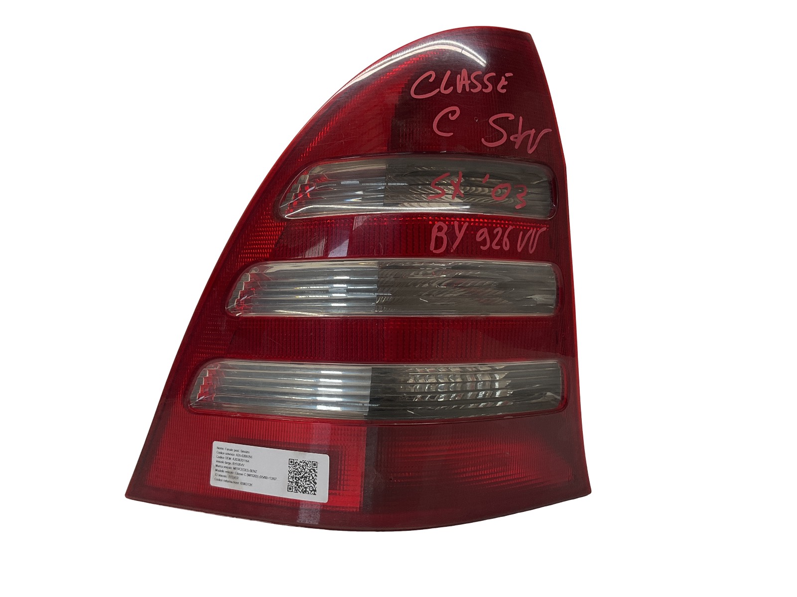 Fanale Post. Sinistro (Hella Bmw) A2038201164 2VP 008 048-051 Usato