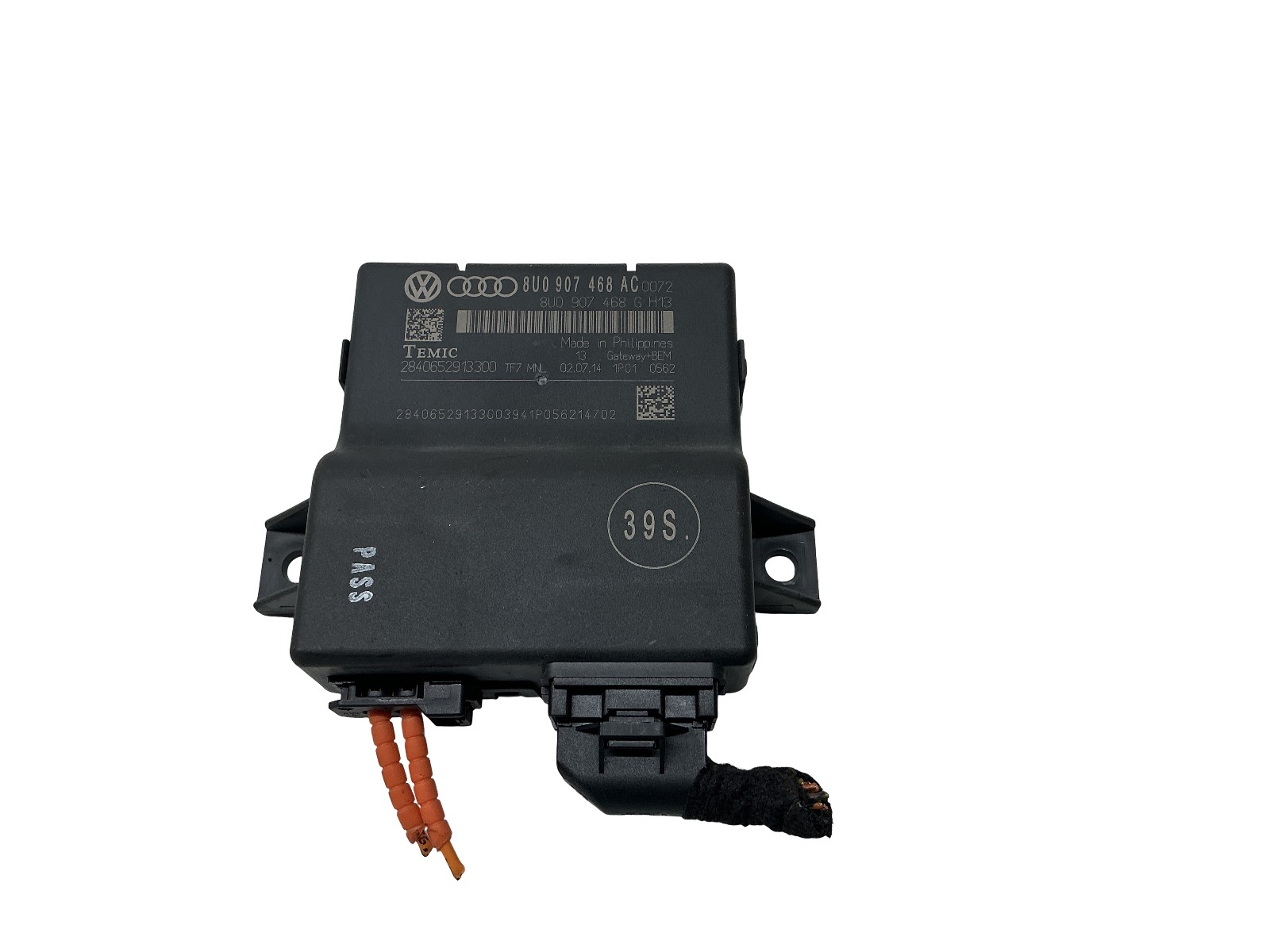 Centralina Gateway (Temic) 8U0907468AC 2840652913300 Usato