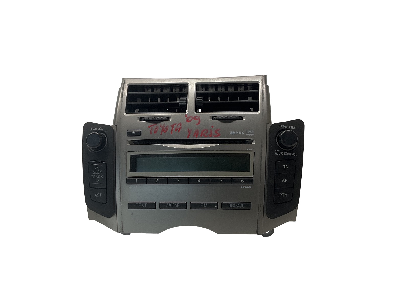 Autoradio (Toyota Fujitsu Ten) 861200D490 123000-1560C101 Usato