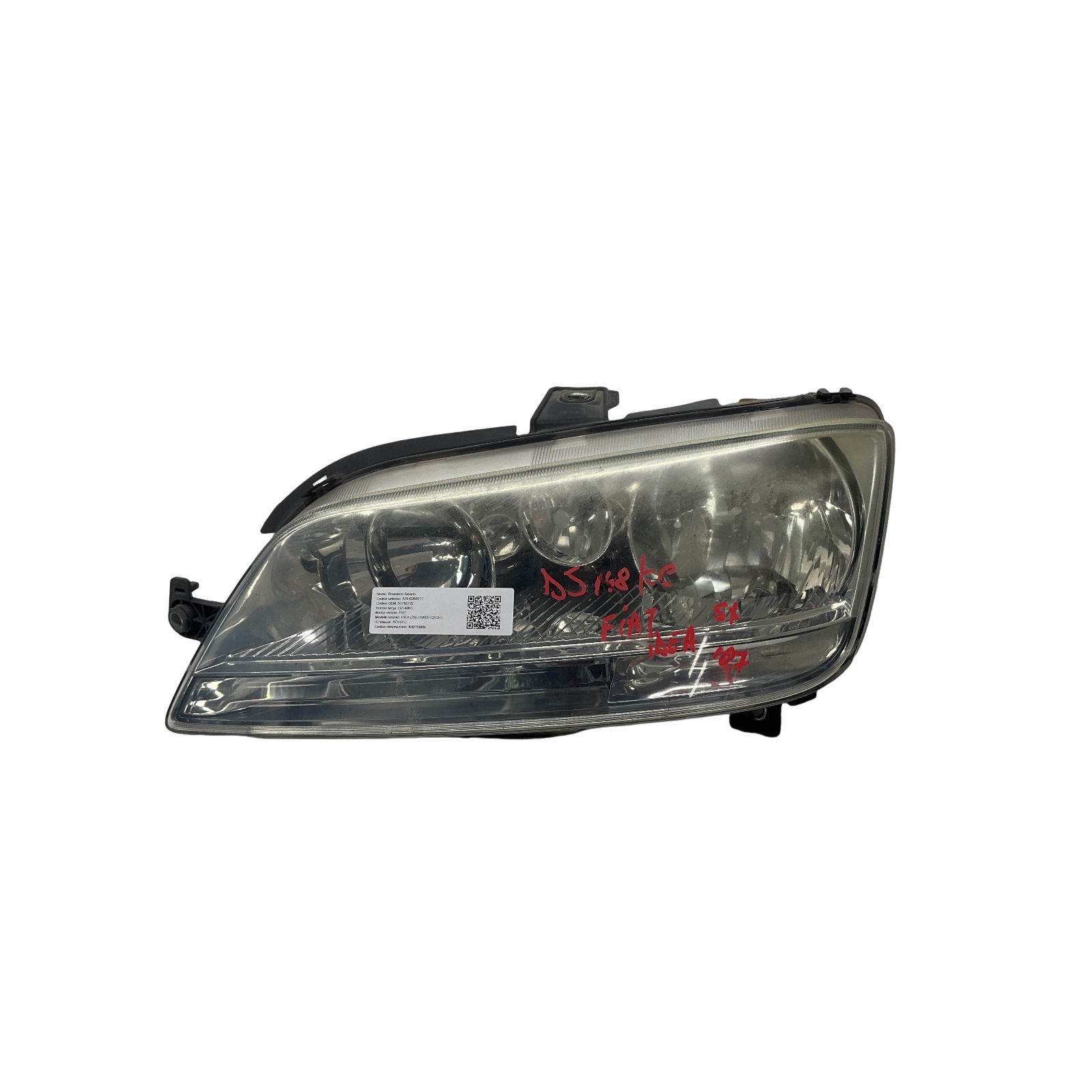 Proiettore Sinistro (Valeo Fiat) 51780722 51780723 Usato