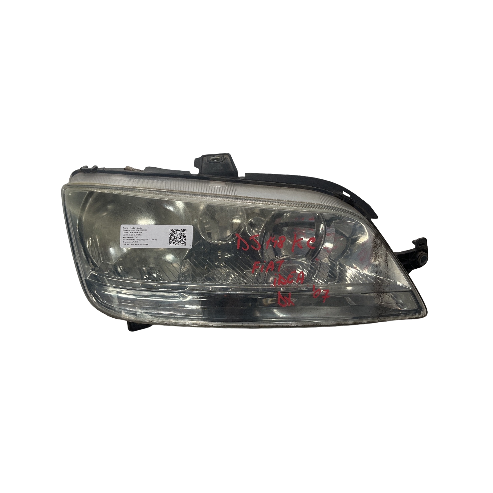 Proiettore Destro (Fiat Al) 51780718 52220718 Usato