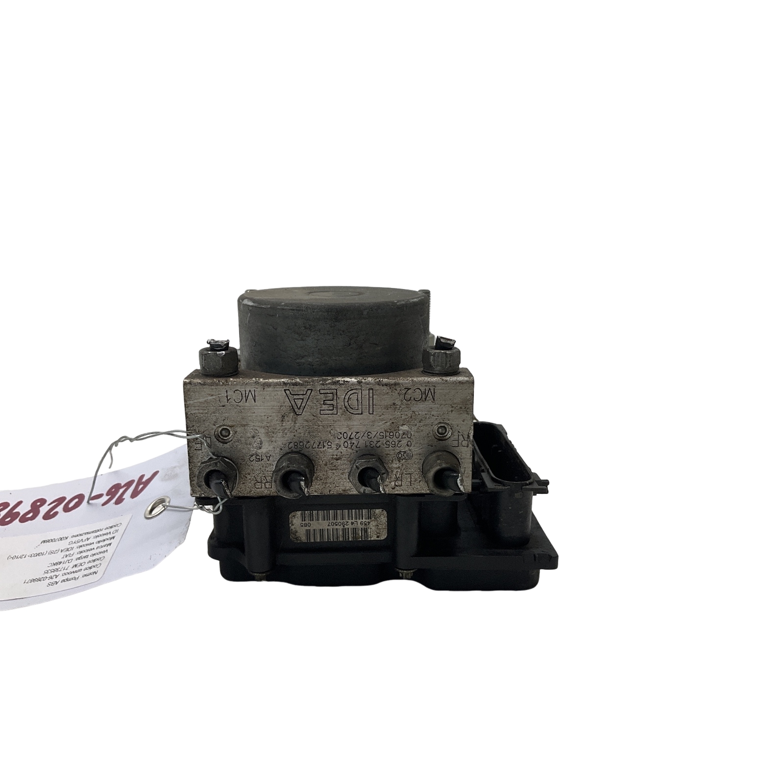 Pompa Abs (Bosch) 71738535 0 265 231 740 Usato