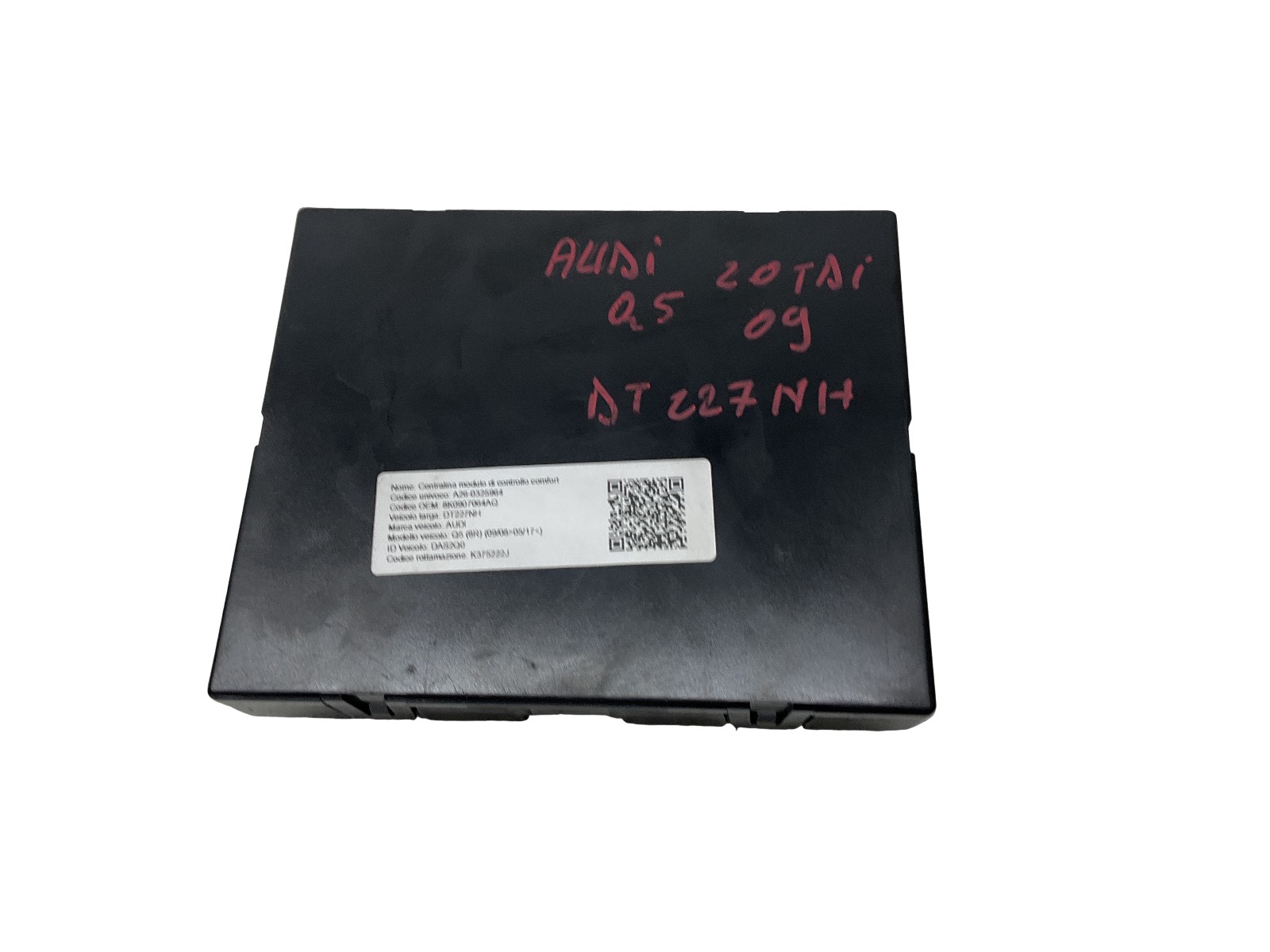 Centralina Modulo Di Controllo Comfort (Hella) 8K0907064AQ 8K0 907 064 AQ Usato
