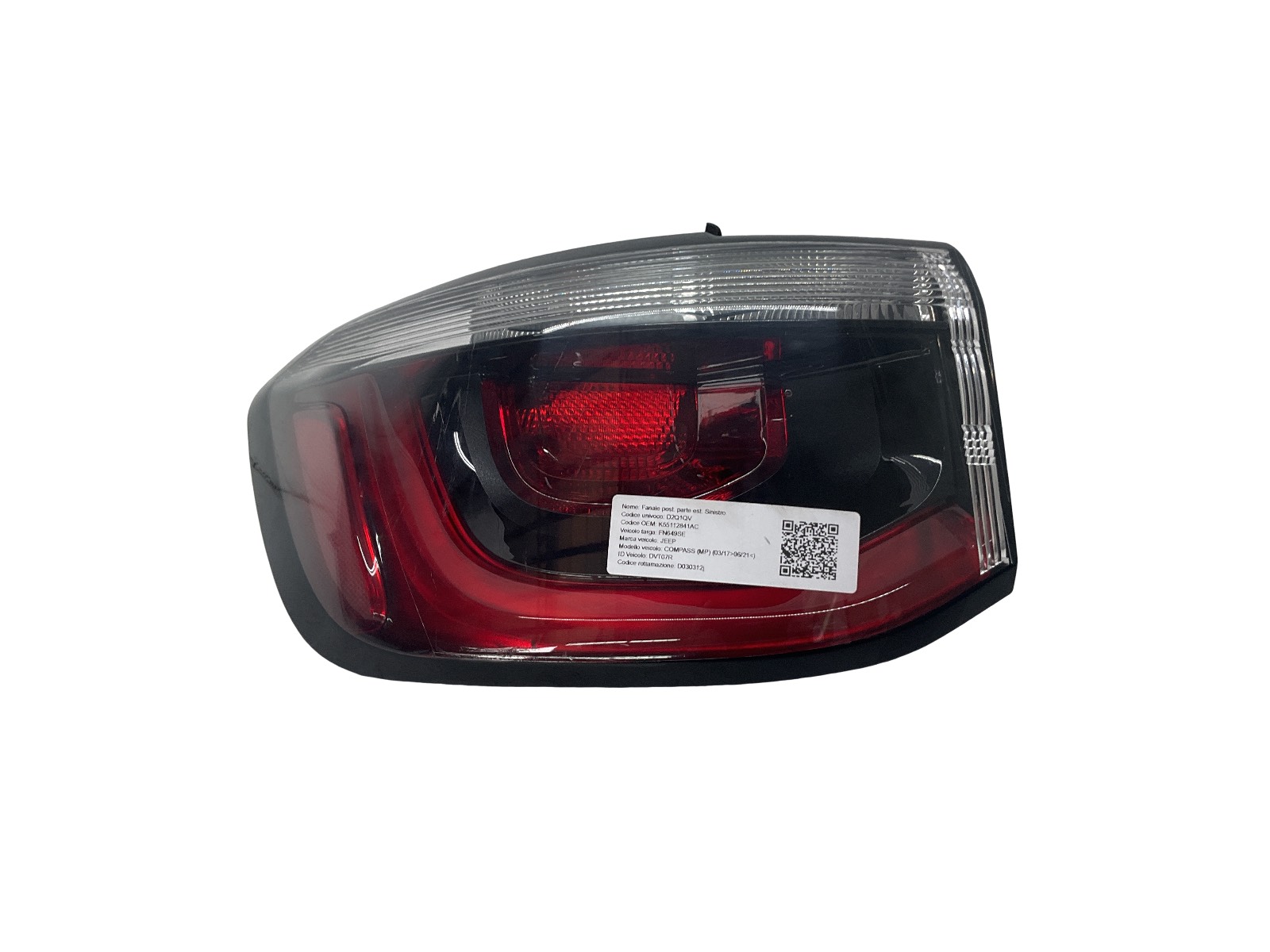 Fanale Post. Parte Est. Sinistro (Jeep Al Automotive Lighting Chrysler) K55112841AC F00HTC406115 Usato