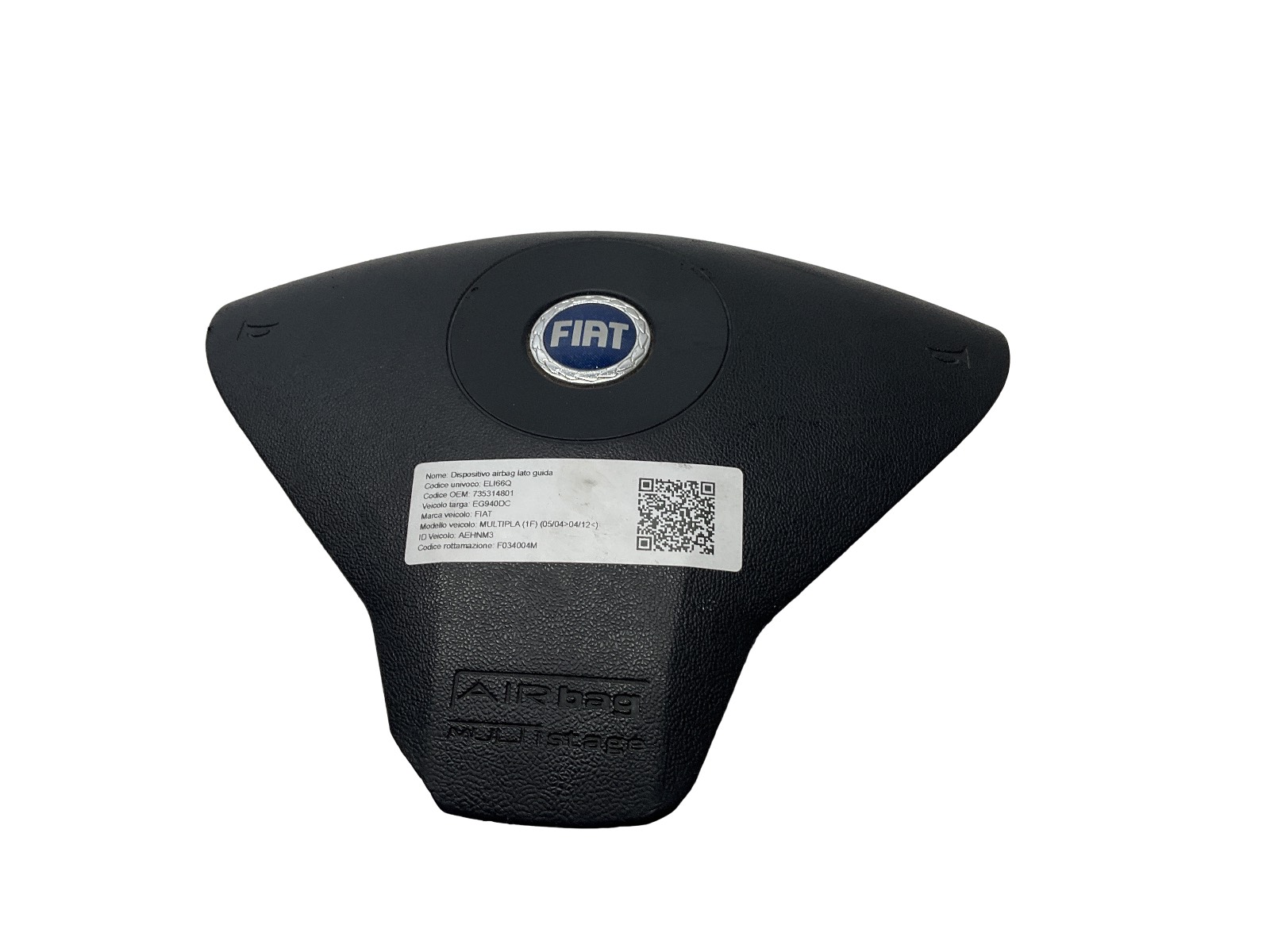 Dispositivo Airbag Lato Guida 735314801 Usato