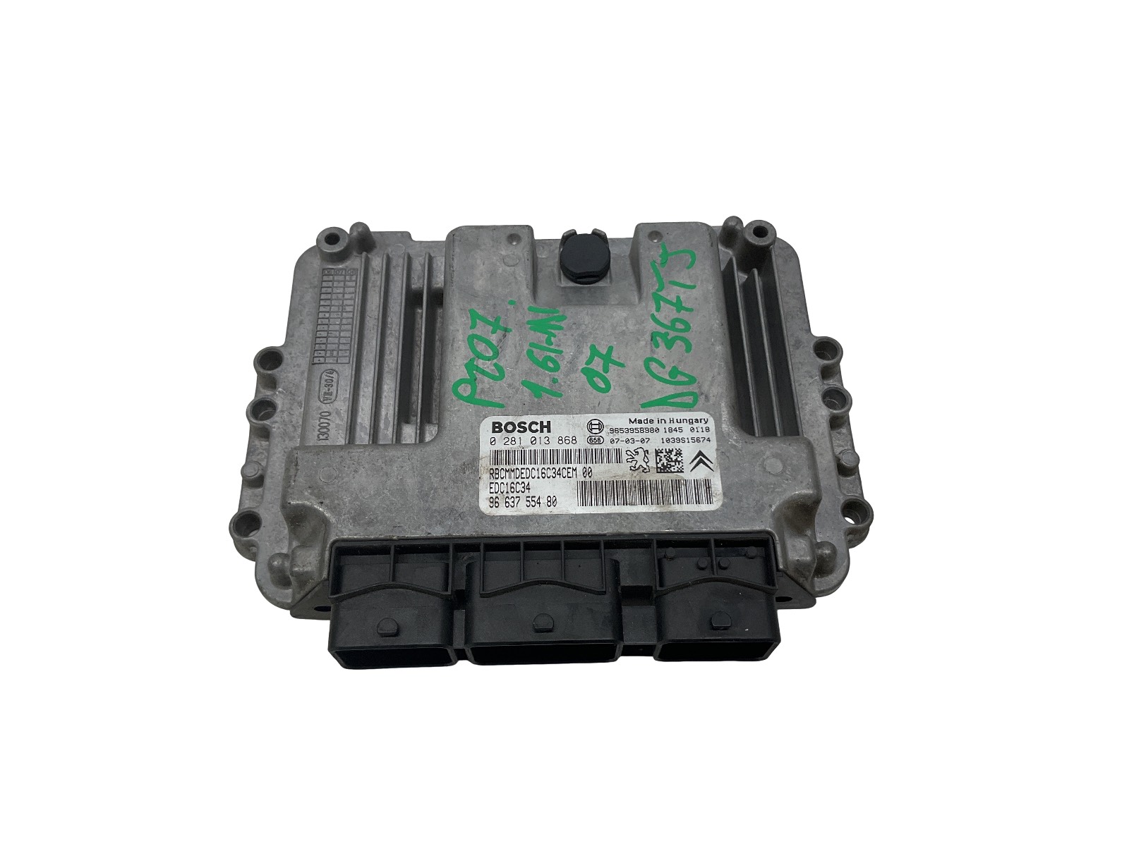 Centralina Iniezione (Bosch Peugeot) 1940VQ 0 281 013 868 Usato