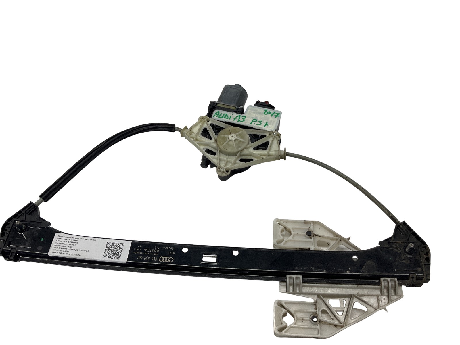 Alzacristallo Elettr. Porta Post. Sinistro (Audi Vw Ag) 8V4839461 Usato