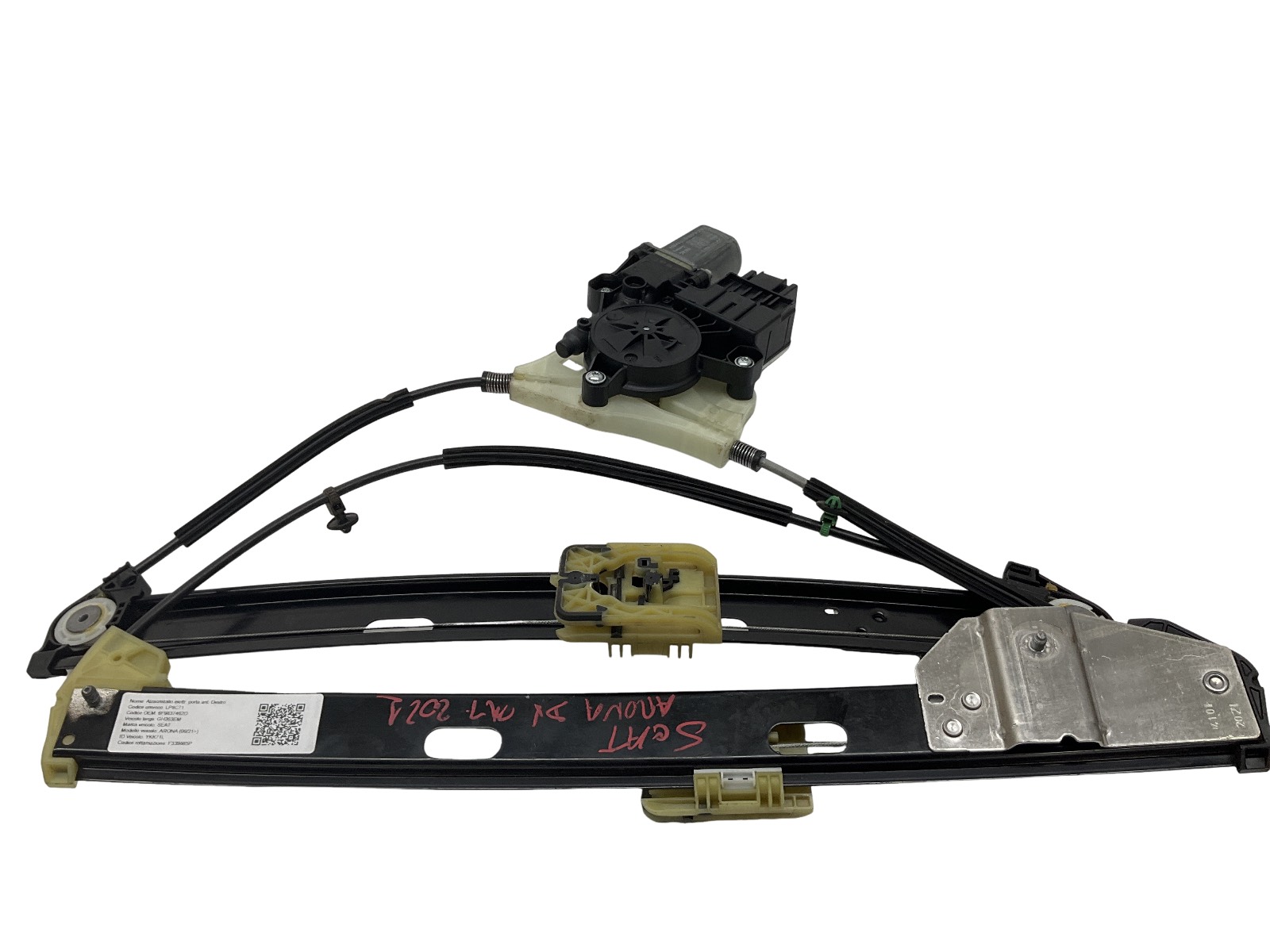 Alzacristallo Elettr. Porta Ant. Destro (Seat) 6F9837462D SE21605S Usato