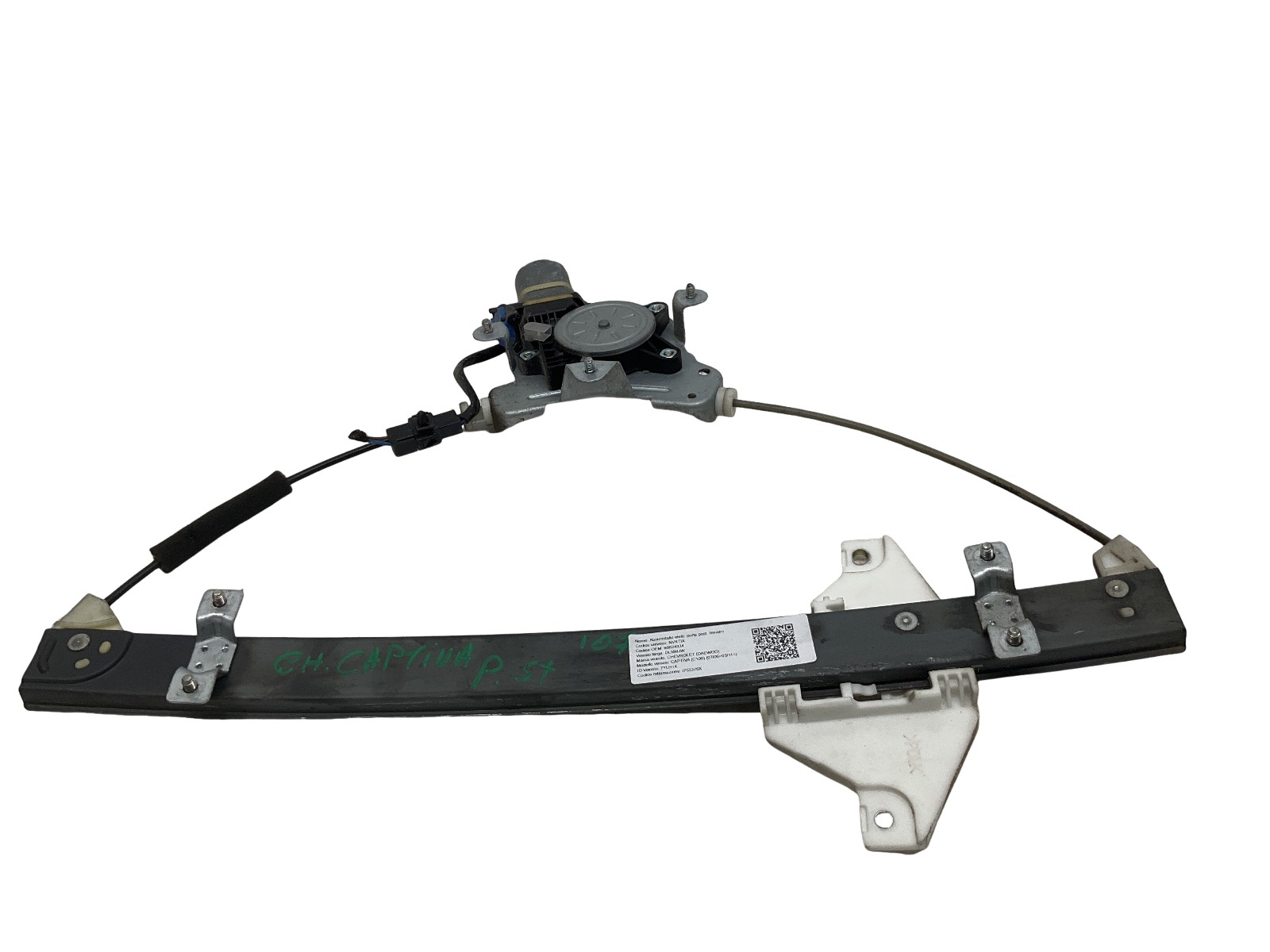 Alzacristallo Elettr. Porta Post. Sinistro (Chevrolet Dongyang) 96624334 96627081 Usato
