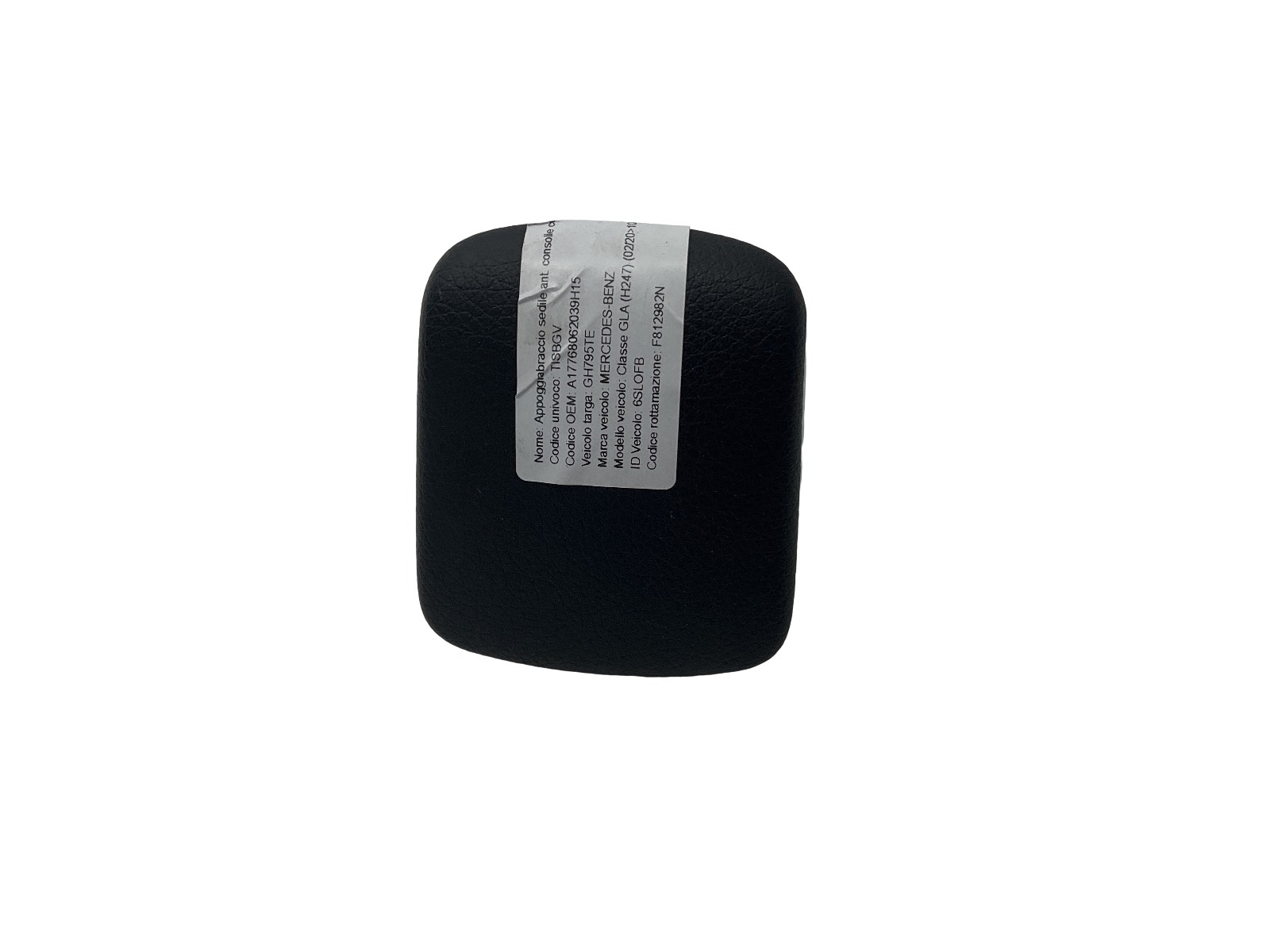 Appoggiabraccio Sedile Ant. Consolle Centr. (Mercedes-benz) A17768062039H15 A17768062039H15 Usato