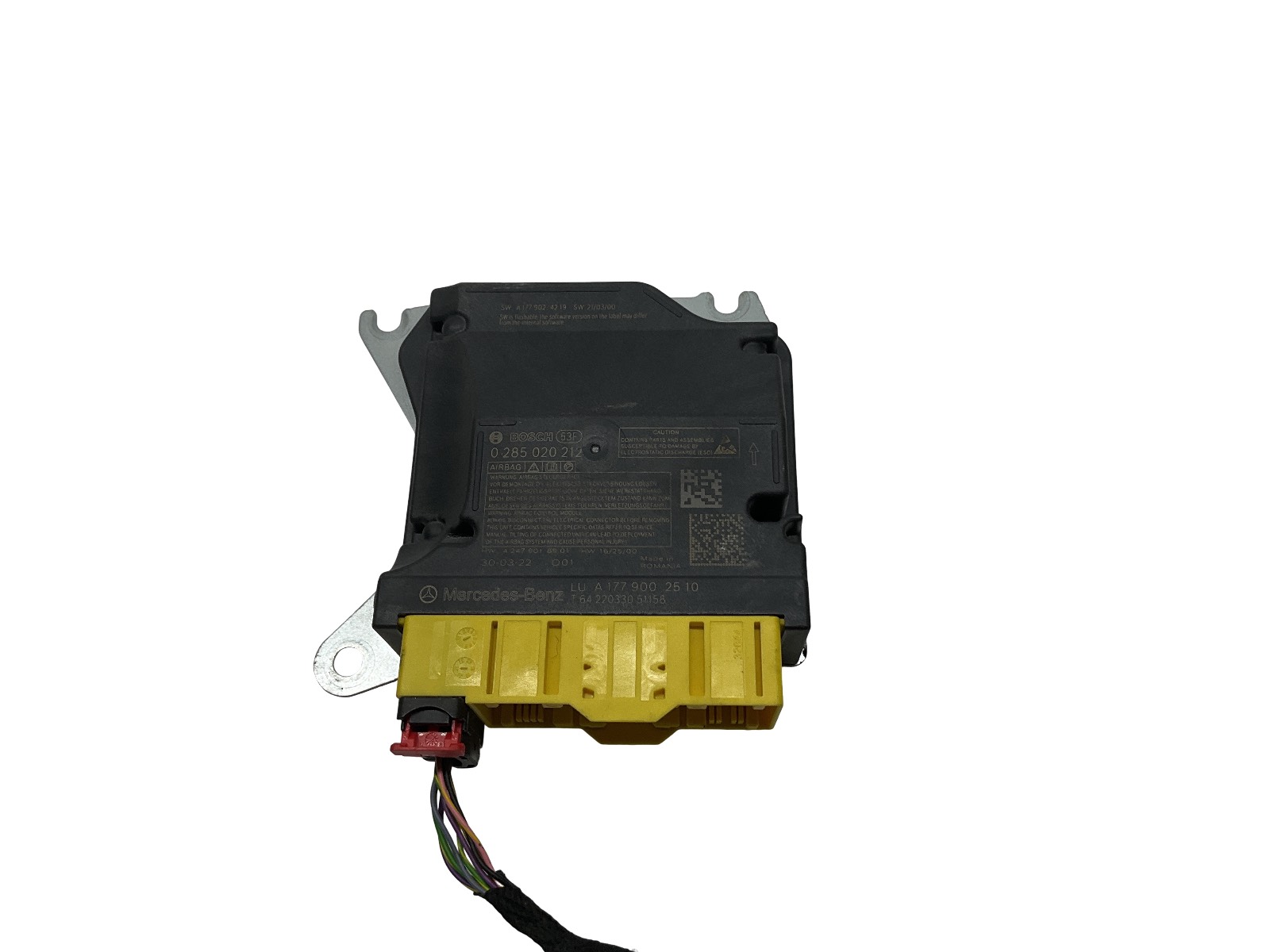 Centralina Comando Airbag (Bosch Mercedes-benz Bosch) A1779006704 0285020212 Usato